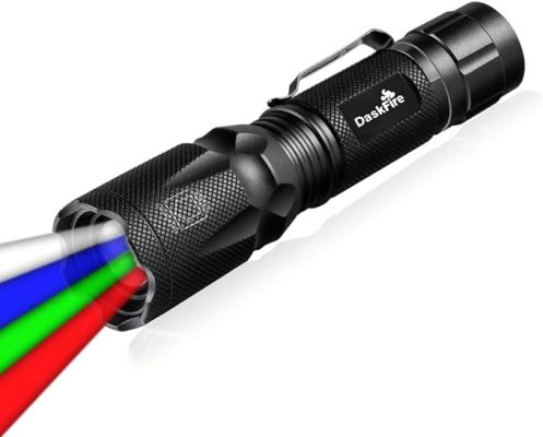 DaskFire 4 Colored Flashlight