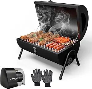 Lovely Snail Charcoal Grill Portable BBQ Grill