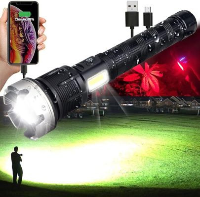 Rechargeable Flashlights High Lumens