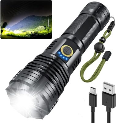 Alifa LED Flashlight Rechargeable