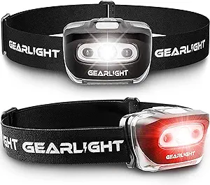 GearLight 2Pack LED Headlamp