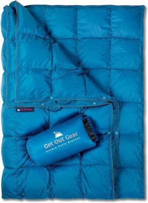 Get Out Gear Double Puffy Camping Blanket