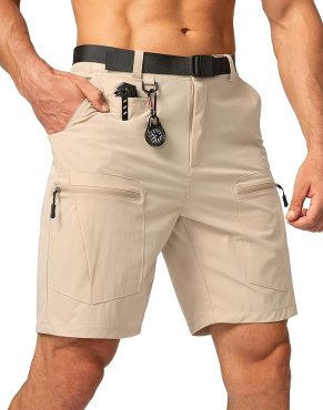 Men's Hiking Cargo Shorts Stretch Quick Dry